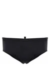 Dsquared2 Rocco Logo-print Swim Trunks In Black
