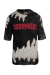Dsquared2 Mens Tie-dye T-shirt Vintage Black
