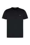 Dsquared2 Black Cotton Cool Fit Crewneck T-shirt In Black