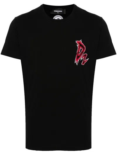 Dsquared2 T-shirts In Black