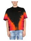 Dsquared2 Men's T-shirt D2 Flame | Size Small | S74gd1114 In Multicolour