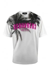 Dsquared2 Man T-shirt White Size L Cotton In White