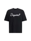 Dsquared2 Jersey T-shirt With Logo In Black
