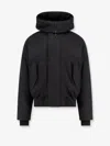 Dsquared2 Giubbino Techno Down Bomber In Nylon In Black