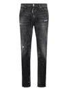 Dsquared2 Teddy Jeans In Black
