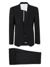 Dsquared2 Single-breasted Wool-blend Suit In Black