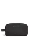 Dsquared2 Logo-patch Wash Bag In Black