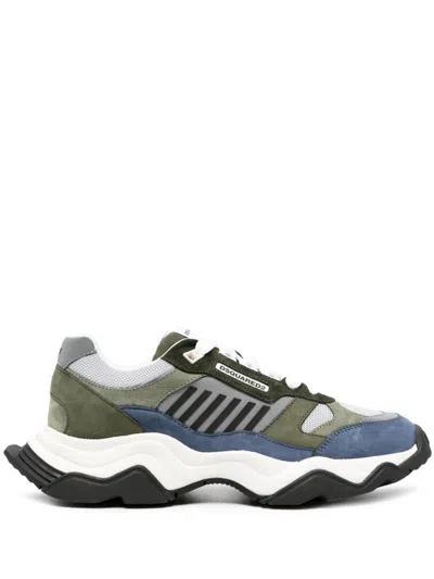 Dsquared2 Wave Low-top Sneakers In Navy