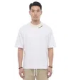 Dsquared2 Drawstring-hem T-shirt In White
