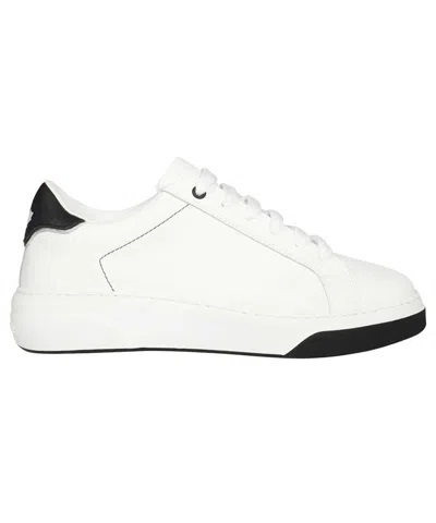 Dsquared2 Men's White Leather Sneakers For Ss23