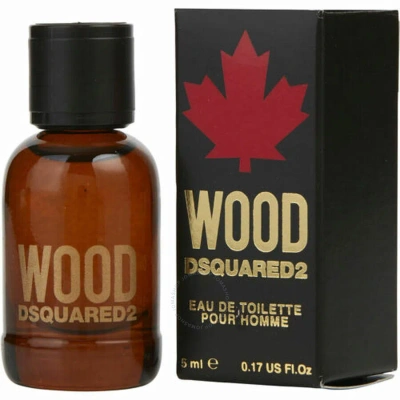 Dsquared2 Men's Wood Pour Homme Edt 0.17 oz Fragrances 8011003845781 In Violet / White