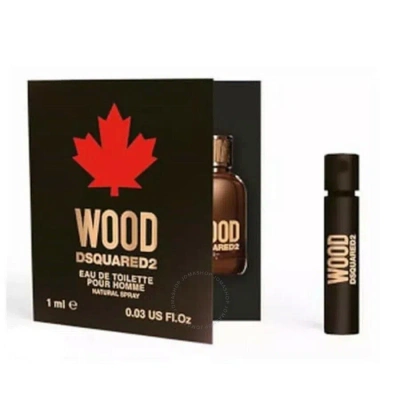 Dsquared2 Men's Wood Pour Homme Edt Spray 0.03 oz Fragrances 8011003845798 In Violet / White