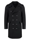 Dsquared2 Wool Blend Double-breasted Coat