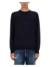 Dsquared2 Dsquared Men Wool Jersey. In Blue