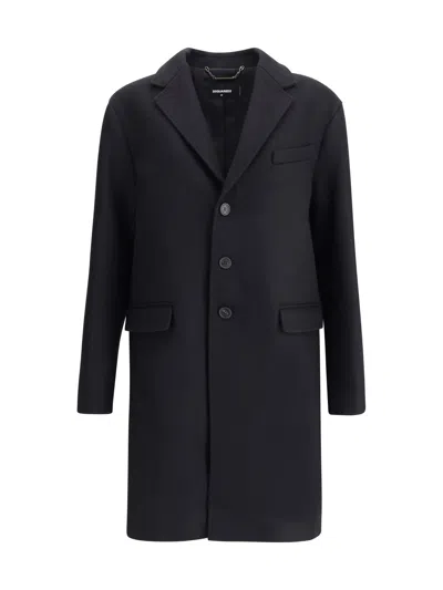 DSQUARED2 DSQUARED2 MEN WOOL MIDI COAT