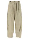 Dsquared2 Tailored Pleated Trousers With Button Detailing In Animal Print