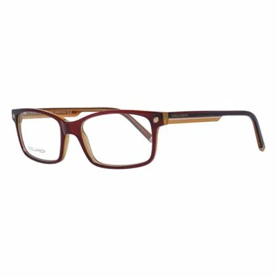 Dsquared2 Men'spectacle Frame  Dq5036-071-54 Red ( 54 Mm) ( 54 Mm) Gbby2 In Brown