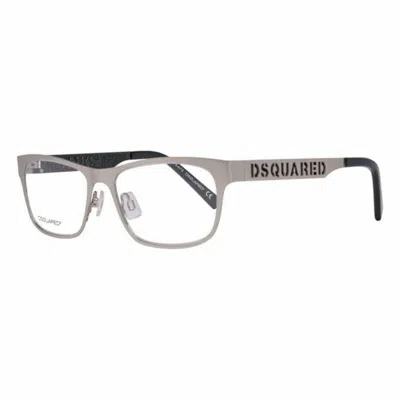 Dsquared2 Men'spectacle Frame  Dq5097-017-52 Silver ( 52 Mm) Gbby2 In Gray