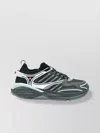 Dsquared2 Mesh Panel Sneakers Pull Tab In Gray