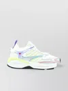Dsquared2 Mesh Panel Sneakers Pull Tab In White