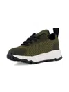 Dsquared2 Mesh Panelled Lace-up Sneakers In Green