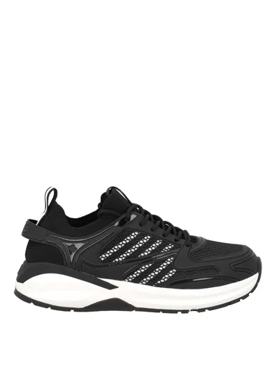 Dsquared2 Mesh Trainers In Black