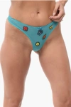 Dsquared2 Mesh Thong Slip With Patches