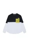 Dsquared2 Mesh-pocket Logo-print Sweatshirt In Multi