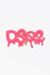 Dsquared2 Metal Clip-on Single Earring With Enamelled Logo Grösse Unica