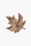 Dsquared2 Metal D2 Leaf Pin With Iconic Motif