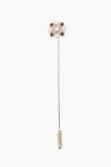 Dsquared2 Metal D2 Tie Brooch With Beads