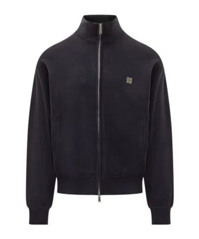 Dsquared2 Metal D2 Upside Down Knit Cardigan In Gray
