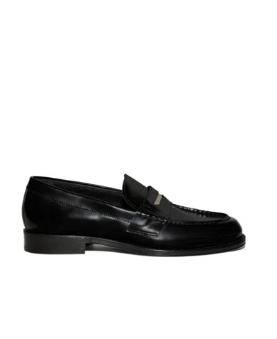 Dsquared2 Metal-detail Classic Loafers In Black