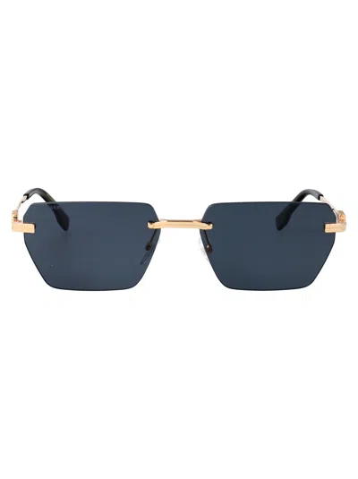 Dsquared2 Rimless Metal Frame Sunglasses In Multi