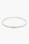 Dsquared2 Metal Icon Clubbing Choker Necklace Embellished With Rhinest