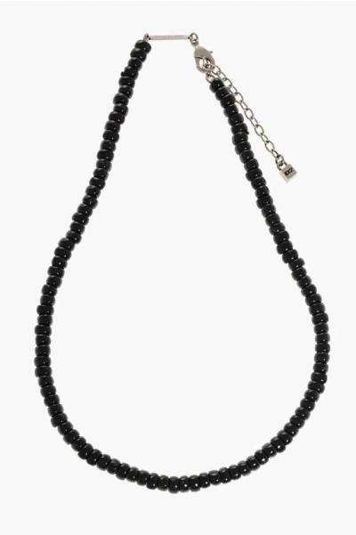 Dsquared2 Metal Necklace With Resin Beads