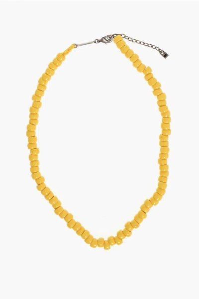 Dsquared2 Metal Necklace With Resin Details