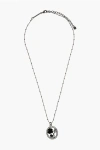 Dsquared2 Metal Necklace With Rose Pendant