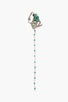Dsquared2 Metal Sparkling Evening Clip-on Single Earring With Beads