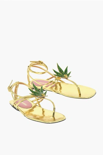 Dsquared2 Metallic Effect Marija Sandals