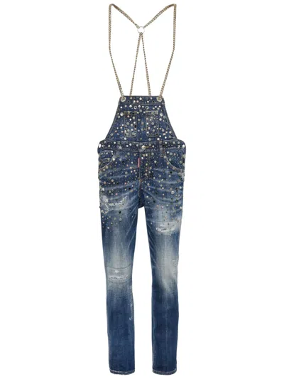 Dsquared2 Mick Jumpsuit In Blau