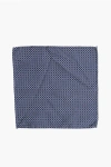 Dsquared2 Micro Checked Silk And Cotton Pocket Square