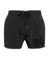 Dsquared2 Micro-standard Swimming Trunks In Black
