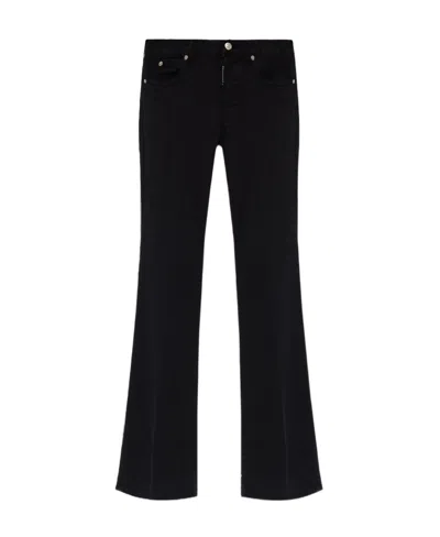 Dsquared2 Mid-rise Flared Jeans In Black