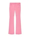 Dsquared2 Mid-rise Flared Jeans In Pink