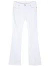 Dsquared2 Mid-rise Flared Jeans In White