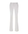 Dsquared2 Mid-rise Flared Jeans In White