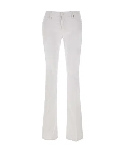 Dsquared2 Mid-rise Flared Jeans In White