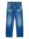 Dsquared2 Mid-rise Jeans In Blue