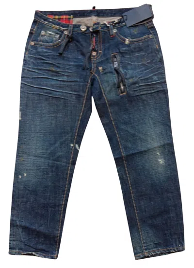 Dsquared2 Mid Rise Jeans Size 38, 42, 44 In Blue
